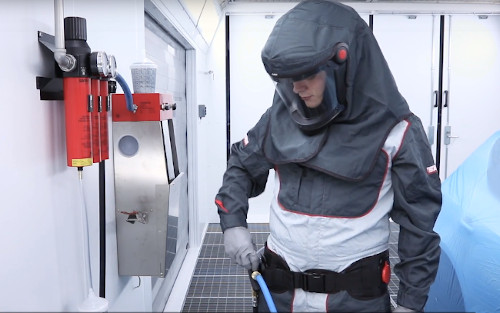 So stellen Sie die Sata air vison 5000 ein